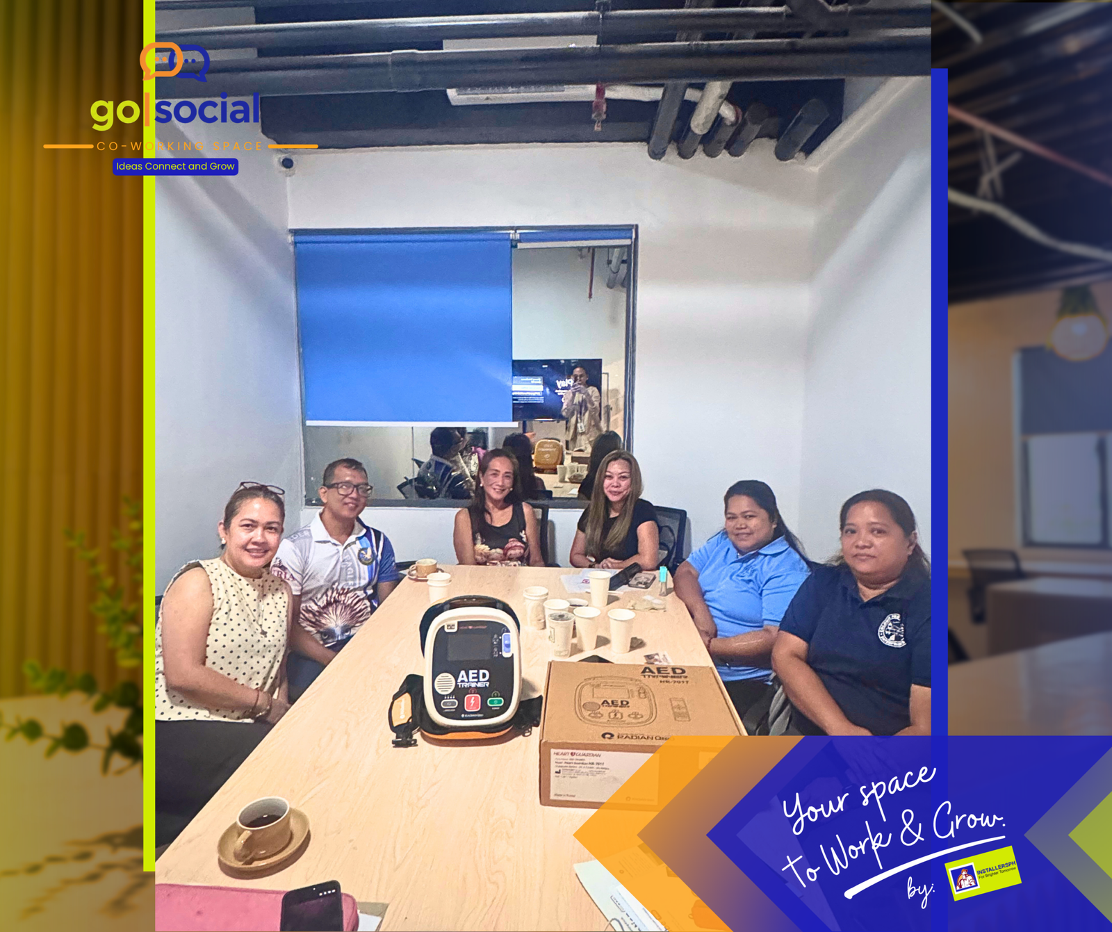 Satisfied Customers, Productive Meetings at Go|Social.